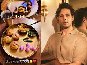 webnexttech | Siddhant Chaturvedi binges on tempting Bihari delicacy Litti Chokha