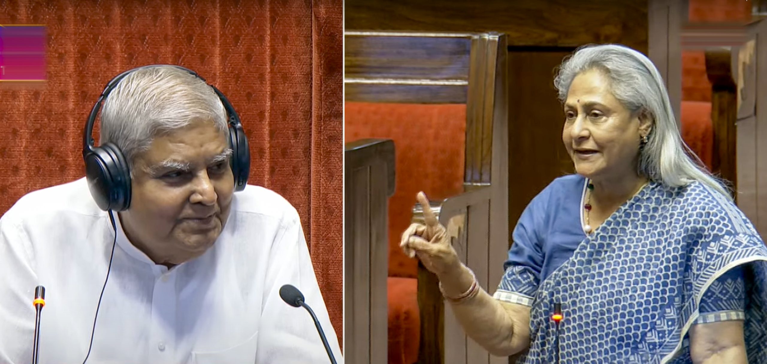 webnexttech | In Parliament Banter Between Jaya Bachchan And Veep, A Cameo By Amitabh