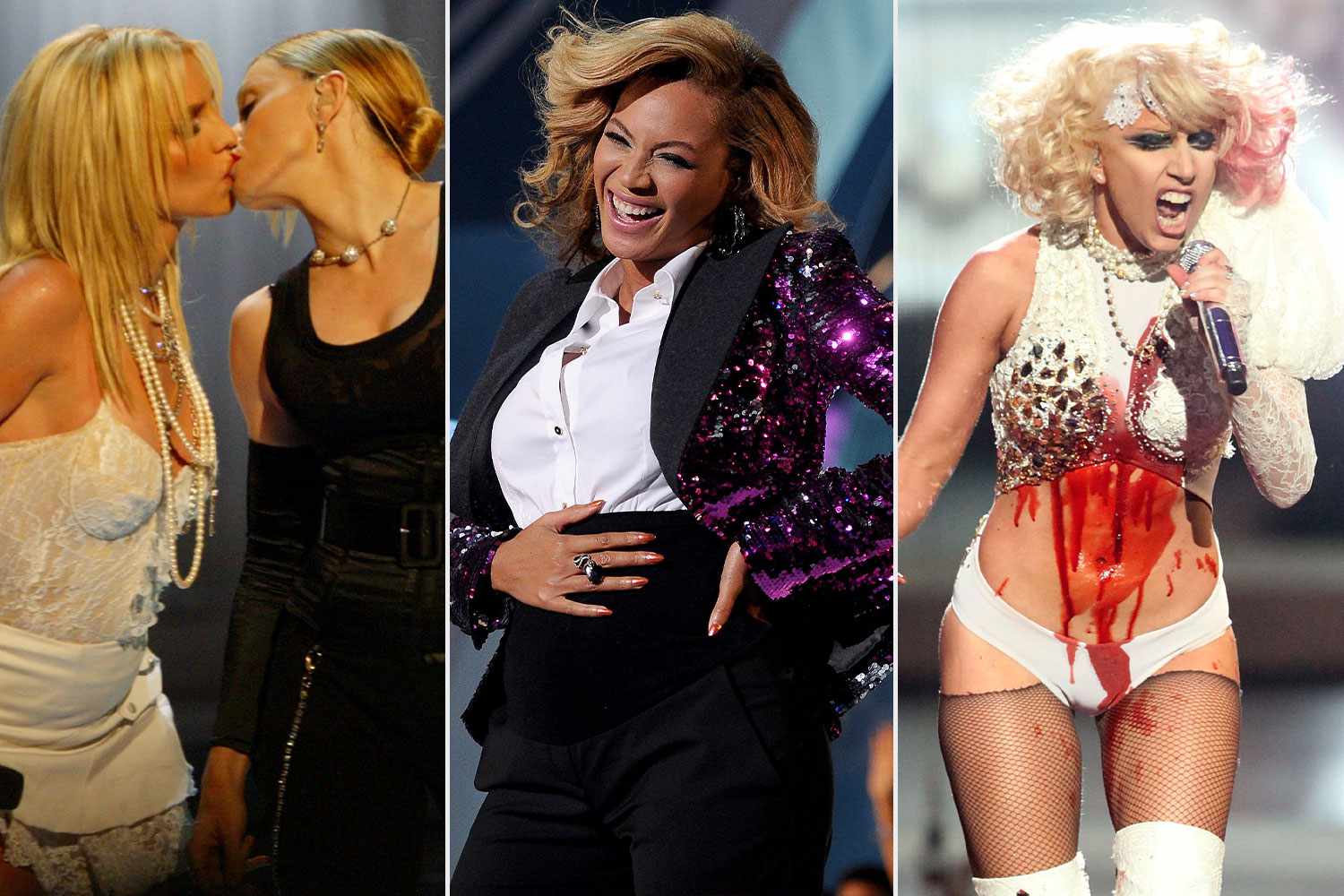 webnexttech | MTV VMAs nominate Most Iconic Performance: Britney and Madonna kiss vs. Beyonce baby bump vs. bloody Lady Gaga