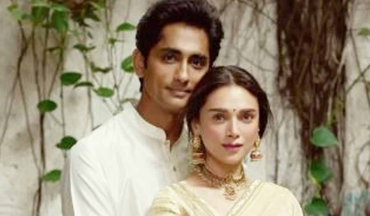 webnexttech | Wishes pour in from Bollywood for Aditi, Siddharth as they become ‘Mrs & Mr Adu-Siddhu’