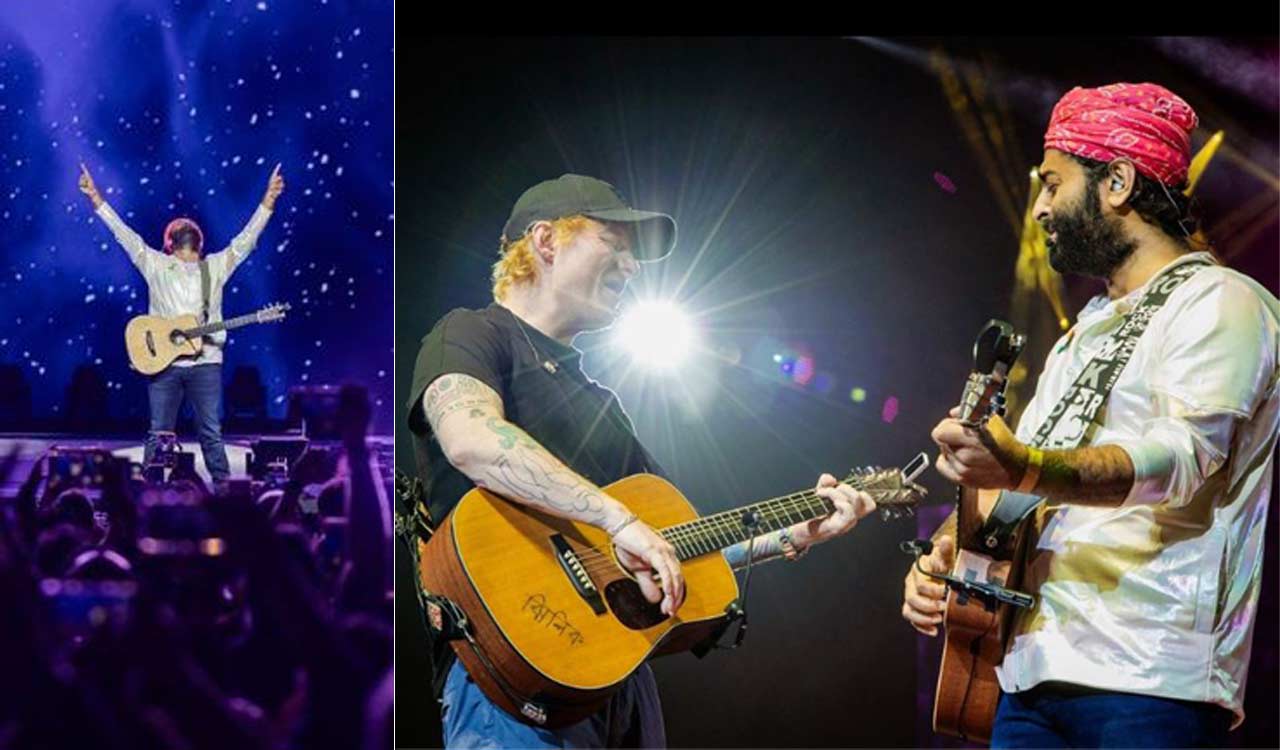 webnexttech | Arijit Singh shares pics from London voncert with Ed Sheeran