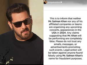 webnexttech | Salman Khan’s team issues advisory on US concert scam