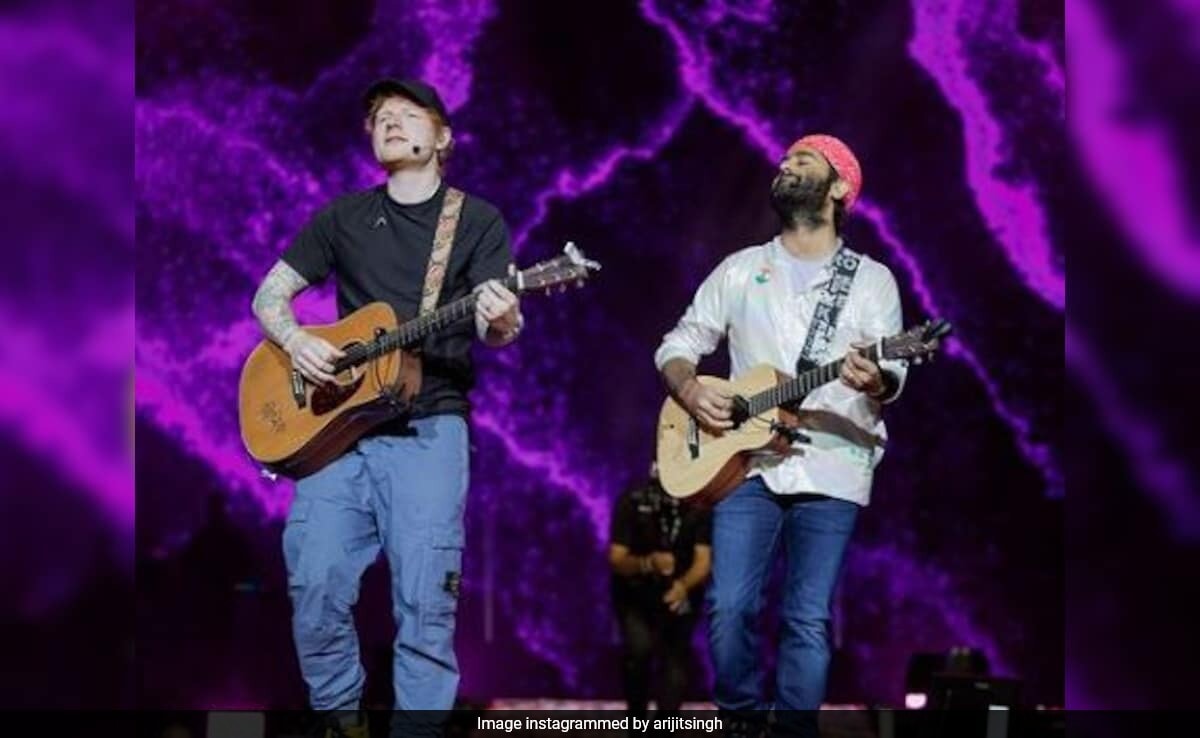 webnexttech | Arijit Singh's London Concert Was Joined By ... Drumroll... Ed Sheeran