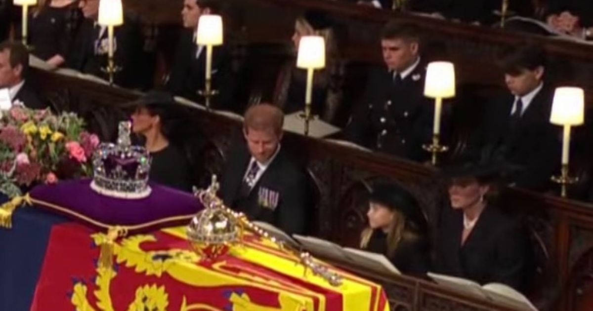 webnexttech | Princess Charlotte's sweet moment with Prince Harry at the Queen's funeral