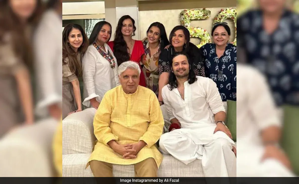 webnexttech | Pics From Shabana Azmi's Birthday Celebrations With Ali Fazal And Others