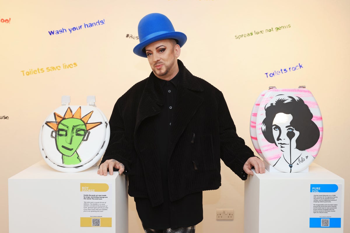 webnexttech | Toilet seats designed by Boy George and Harry Hill to be auctioned for WaterAid