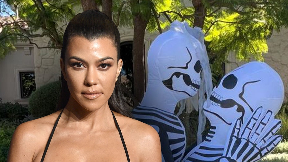 webnexttech | Kourtney Kardashian catches parenting police wrath for 'tacky' Halloween decorations: 'Kids can see those'