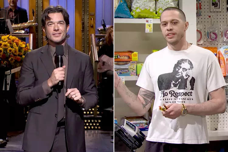 webnexttech | John Mulaney Hosts SNL, Gives Sweet Shout-Out to Kids as Pete Davidson Debuts Tattoo-Free Look