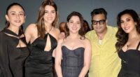 webnexttech | Kriti, Tamannaah, Rakul Stun In Black For Do Patti Bash; Sophie Dubs Them 'Chhabra's Angels'