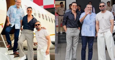 webnexttech | Is Hera Pheri 3 In The Making? Akshay Kumar, Paresh Rawal, Suniel Shetty Spotted Together At Airport