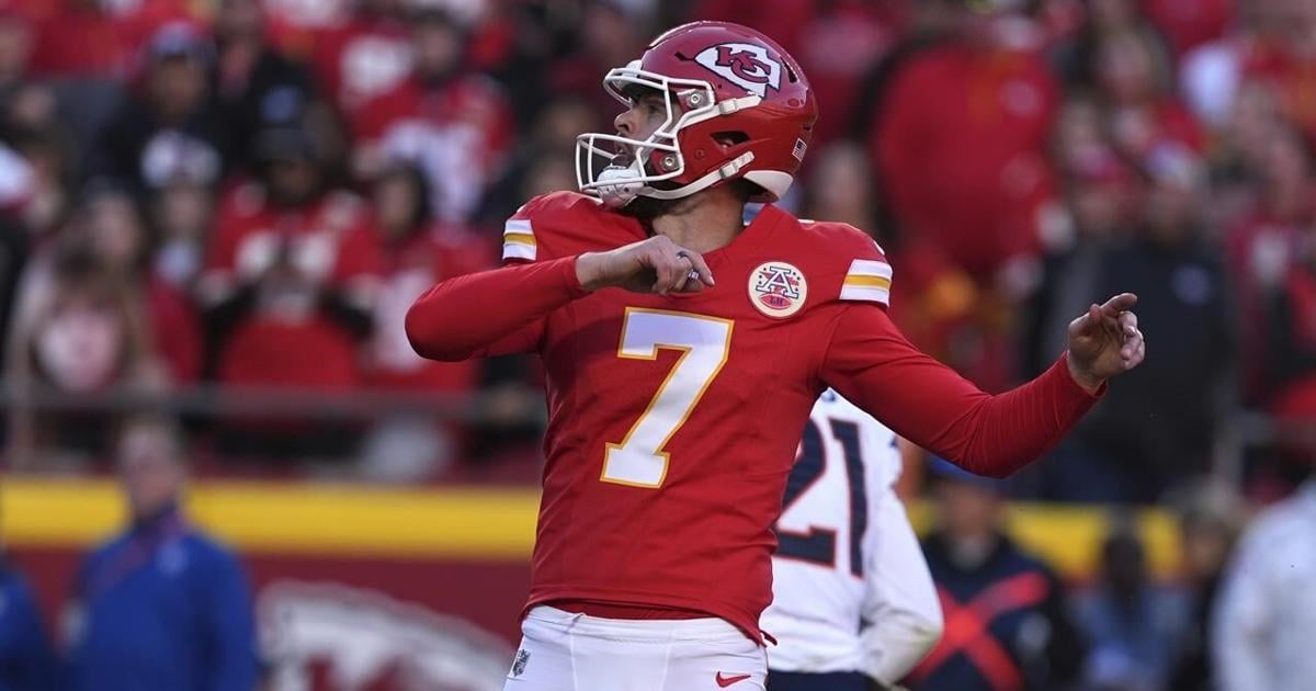 webnexttech | Chiefs putting kicker Harrison Butker on injured reserve ahead of knee procedure, AP source says