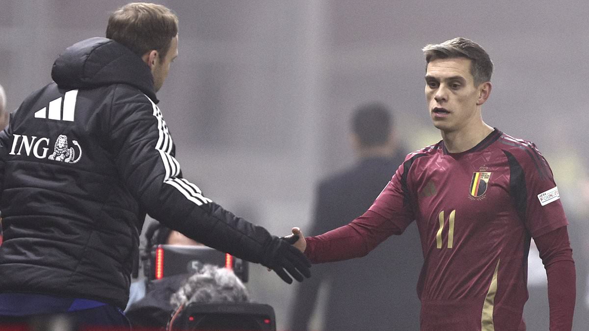 webnexttech | Arsenal hit with fresh injury headache as Leandro Trossard limps off during Belgium's Nations League defeat